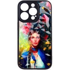 TPU+PC чохол Prisma Ladies для Apple iPhone 13 Pro Max Peonies  (ITS-L-00000052158_13)
