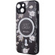 TPU+PC чохол Secret Garden with MagSafe для Apple iPhone 15  Black  (ITS-L-00000067969_1)