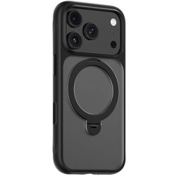 TPU+PC чохол Blueo Skin Friendly 360 Rotatable Stand with MagSafe для Apple iPhone 17 Pro (6.3') Black  (ITS-L-00000083579_1)