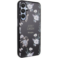 TPU+PC чохол Secret Garden для Samsung Galaxy A15 4G/5G Black  (ITS-L-00000074750_1)