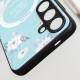 TPU+PC чохол Secret Garden with MagFit для Samsung Galaxy S23 FE Mint