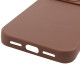 TPU чохол Carbon Protective with Magsafe для Apple iPhone 17 Pro Max (6.9') Coffee