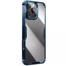TPU чохол Nillkin Nature Pro Series для Apple iPhone 16 Pro (6.3') Синій (прозорий)