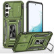 Ударостійкий чохол Camshield Army Ring для Samsung Galaxy S23 Оливковий/Army Green
