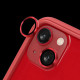 Захисне скло Metal Classic на камеру (в упак.) для Apple iPhone 15/15 Plus Червоний/Red