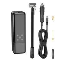 Автомобільний насос Hoco ZP5 May smart air pump Black  (ITS-L-00000066607_1)