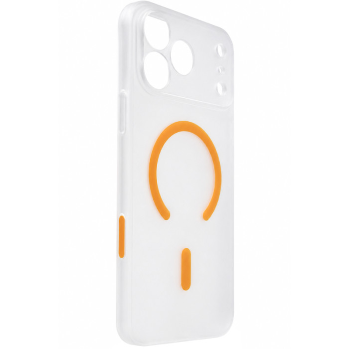 Чохол PC Slim Matte з Magnetic Fit (camera button) для Apple iPhone 17 Pro (6.3') Orange