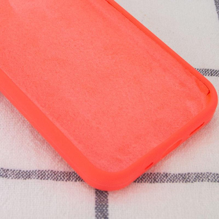 Чохол Silicone Case Full Protective (AA) NO LOGO для Apple iPhone 13 Pro  Кавуновий/Watermelon red
