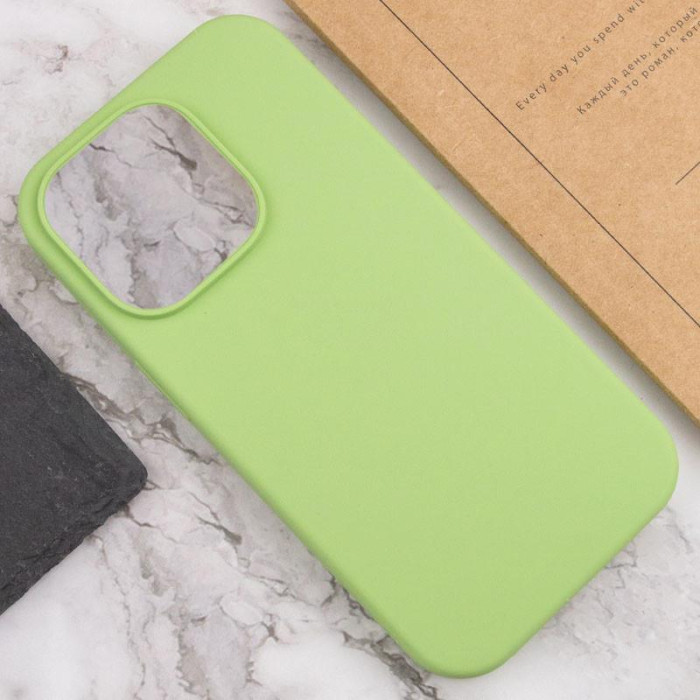 Чохол Silicone Case Full Protective (AA) NO LOGO для Apple iPhone 14 Pro Max М'ятний/Mint