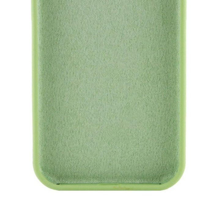 Чохол Silicone Case Full Protective (AA) NO LOGO для Apple iPhone 14 Pro Max М'ятний/Mint