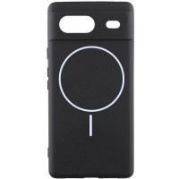Чохол Silicone Cover Lakshmi Full Camera (AA) з Magnetic Fit для Google Pixel 7 Чорний/Black