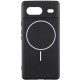 Чохол Silicone Cover Lakshmi Full Camera (AA) з Magnetic Fit для Google Pixel 7 Чорний/Black