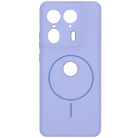 Чохол Silicone Cover Lakshmi Full Camera (AA) з Magnetic Fit для Motorola Edge 50 Ultra Бузковий/Dasheen
