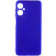 Чохол Silicone Cover Ummi Lakshmi Full Camera (AA) для Motorola Moto G14 Синій/Iris