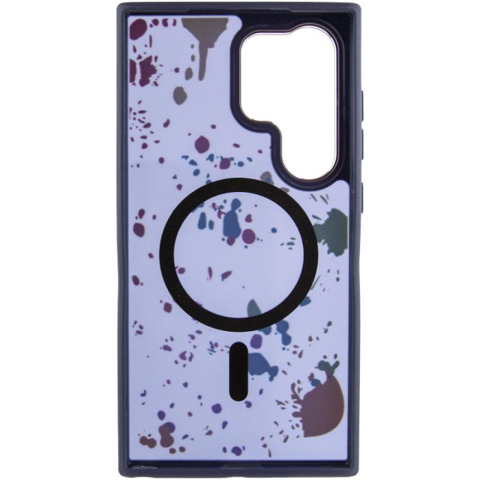 Чохол TPU+PC Flush with MagSafe для Samsung Galaxy S25 Ultra Dark blue