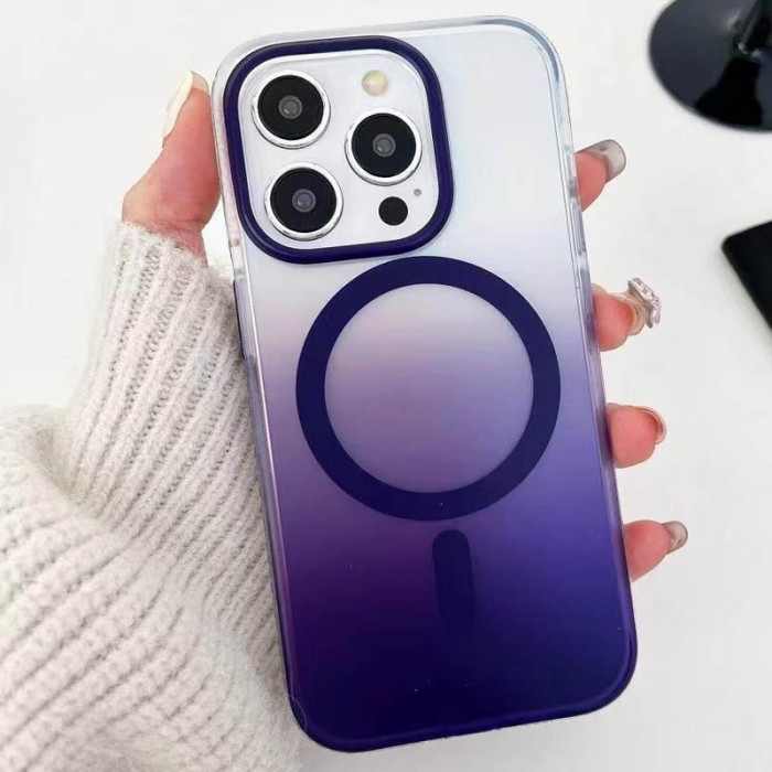 Чохол TPU+PC Phantom with MagSafe для Apple iPhone 16 Pro (6.3') Purple
