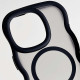 Чохол TPU+PC Undine with MagSafe для Apple iPhone 15 Pro  Black