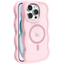 Чохол TPU+PC Undine with MagSafe для Apple iPhone 15 Pro  Pink  (ITS-L-00000078141_3)