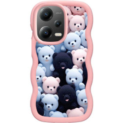 Чохол TPU Cloudy Pictures для Xiaomi Poco X5 5G/Redmi Note 12 5G Bears  (ITS-L-00000078298_1)
