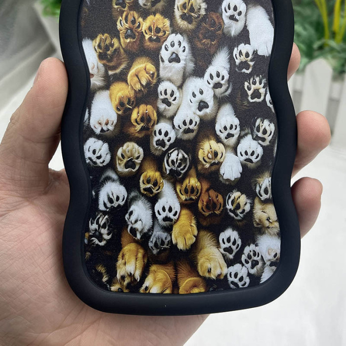 Чохол TPU Cloudy Pictures для Xiaomi Poco X5 5G/Redmi Note 12 5G Paws