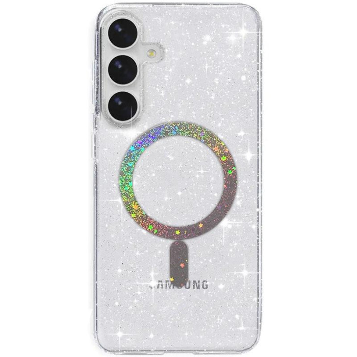 Чохол TPU Eclipse Sparkle (MagFit) для Samsung Galaxy S26 Clear