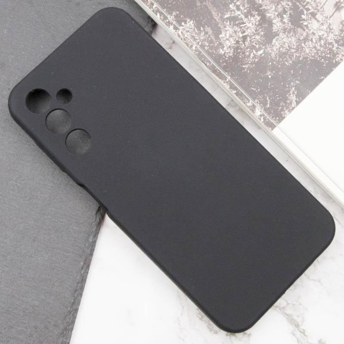 Чохол TPU GETMAN Liquid Silk Full Camera для Samsung Galaxy A24 4G Чорний/Black