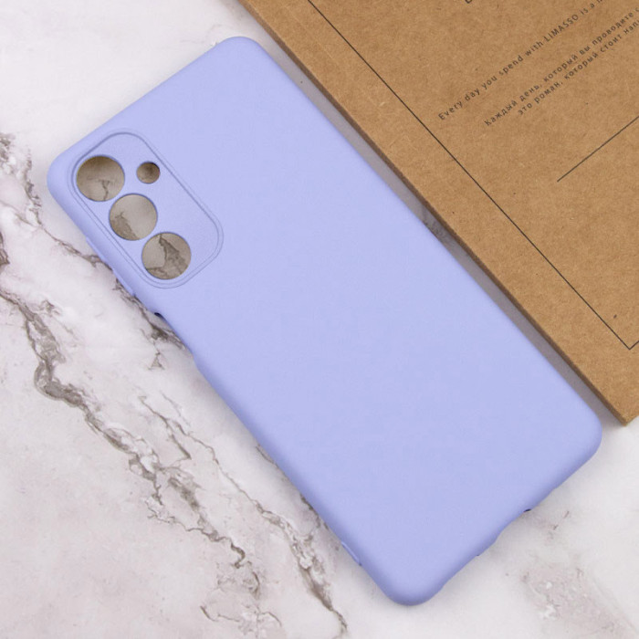 Чохол TPU GETMAN Liquid Silk Full Camera для Samsung Galaxy A26 5G Бузковий/Dasheen