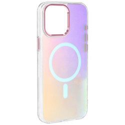 Чохол TPU Lunar Glow (MagFit) для Apple iPhone 15 Pro  Baby Pink  (ITS-L-00000078256_1)