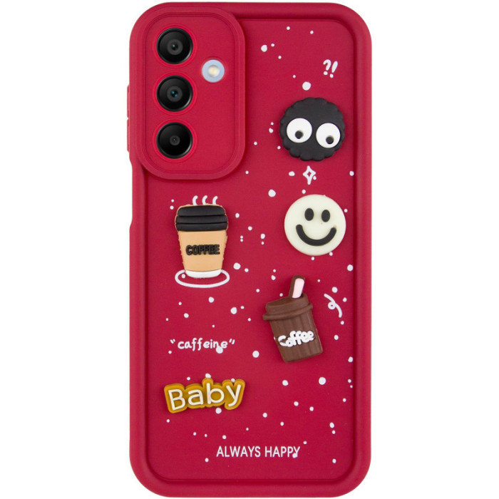 Чохол TPU Toys Case для Samsung Galaxy A25 5G Red/Always Happy