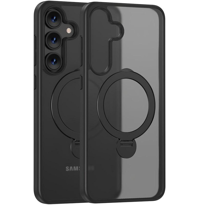 Чохол Ummi Colorful з Magnetic Fit HQ Ring для Samsung Galaxy S26 Black