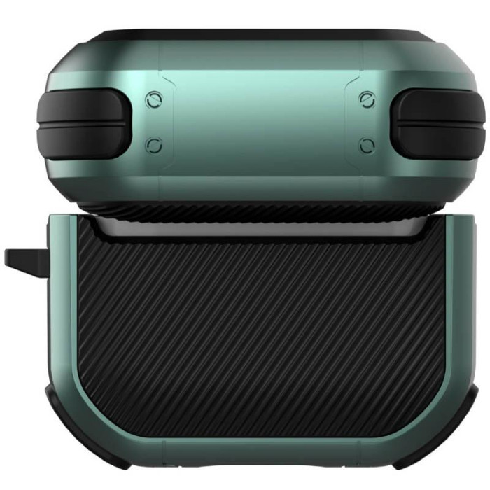 Футляр протиударний Black ed. для навушників Airpods 4 Apple Green