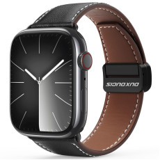 Ремінець Dux Ducis Genuine Leather для Apple Watch 42(ser.1-3)/44/45/46/49mm Black  (ITS-L-00000079539_1)