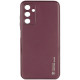 Шкіряний чохол Xshield для Samsung Galaxy A05s Бордовий/Plum Red