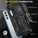 Ударостійкий чохол Camshield Army Ring для Samsung Galaxy S23 Чорний/Black
