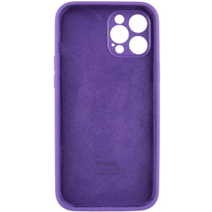 Чохол Silicone Case Full Camera Protective (AA) для Apple iPhone 15 Pro Max Фіолетовий/Amethyst  (ITS-L-00000066393_30)
