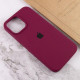 Чохол Silicone Case Full Protective (AA) для Apple iPhone 14 Plus Бордовий/Maroon  (ITS-L-00000055729_9)