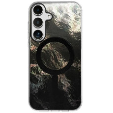 Чохол TPU Shiny Mountain (MagFit) для Samsung Galaxy S25 FE Black  (ITS-L-00000081436_1)