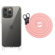 Чехол TPU Transparent with Straps для Apple iPhone 14 Pro 