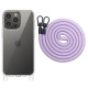 Чехол TPU Transparent with Straps для Apple iPhone 14 Pro 