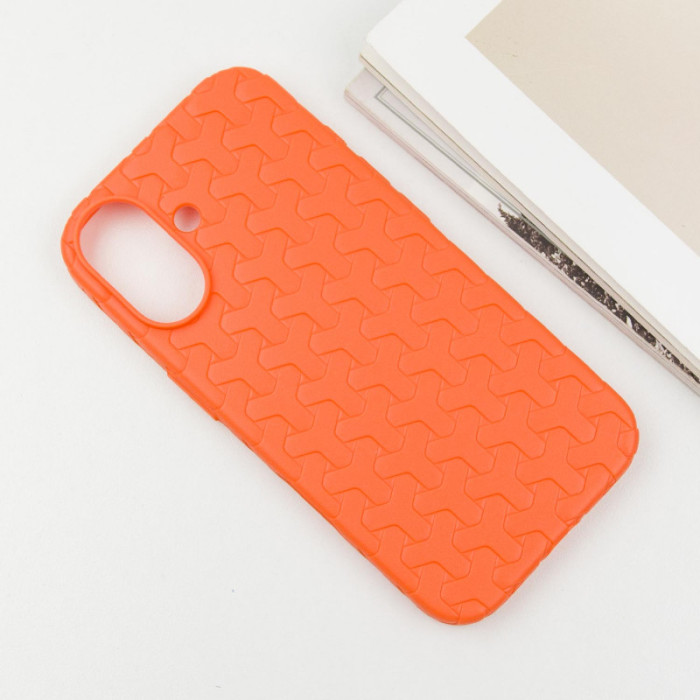 Чохол TPU Weaving для Apple iPhone 16  Orange