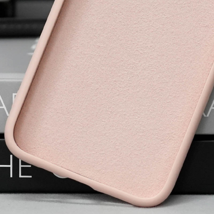 Чохол TPU+Glass Sapphire Midnight with MagSafe для Apple iPhone 15  Рожевий/Pink Sand
