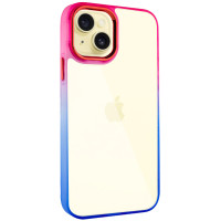 Чохол TPU+PC Fresh sip series для Apple iPhone 14 Plus Синій/Рожевий  (ITS-00000055585_6)