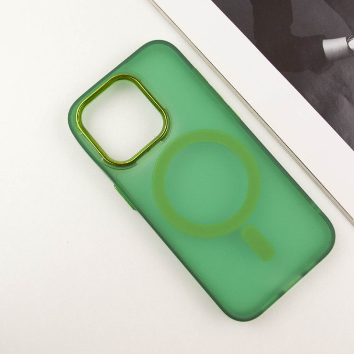 Чехол TPU+PC Lily with MagSafe для Apple iPhone 15 Pro 
