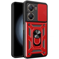 Чохол Ummi Camshield Serge Ring для Xiaomi Poco X7 Pro Червоний/Red  (ITS-L-00000080727_4)