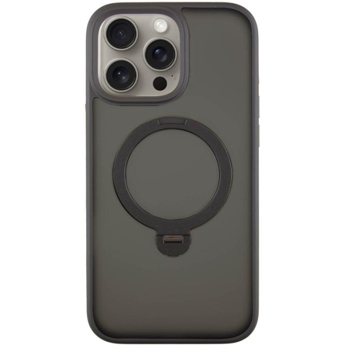 Чохол Ummi Colorful with MagSafe HQ Ring для Apple iPhone 15 Pro Max Black