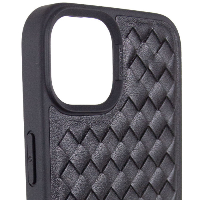 Шкіряний чохол Polo Santa Barbara для Apple iPhone 15 Plus Black  (ITS-L-00000065733_1)
