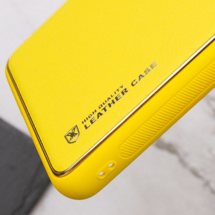 Шкіряний чохол Xshield для Samsung Galaxy A34 5G Жовтий/Yellow  (ITS-L-00000064887_2)