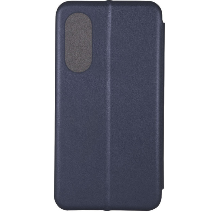 Шкіряний чохол-книжка Classy для Oppo A58 4G Темно-синій  (ITS-L-00000065863_9)