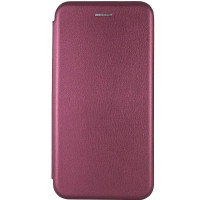 Шкіряний чохол-книжка Classy для Xiaomi Redmi 13 4G/Poco M6 4G Бордовий  (ITS-L-00000072768_2)