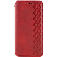 Шкіряний чохол-книжка GETMAN Cubic (PU) для Google Pixel 7a Червоний  (ITS-L-00000066221_3)